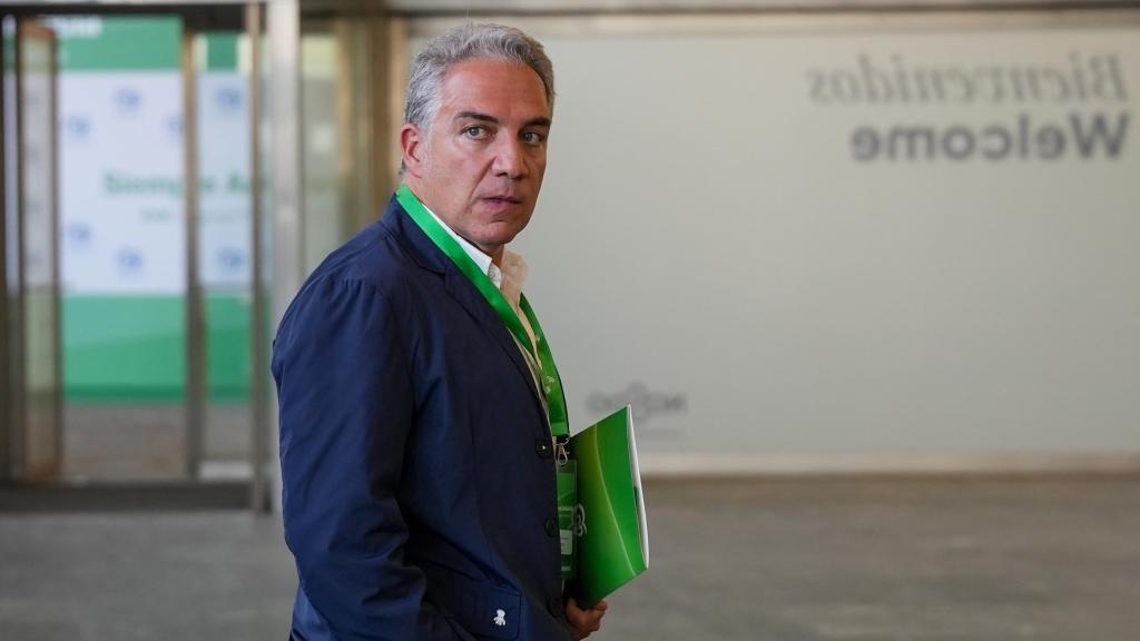 El vicesecretario de Coordinación Autonómica y Local + Análisis Electoral del Partido Popular, Elías Bendodo.