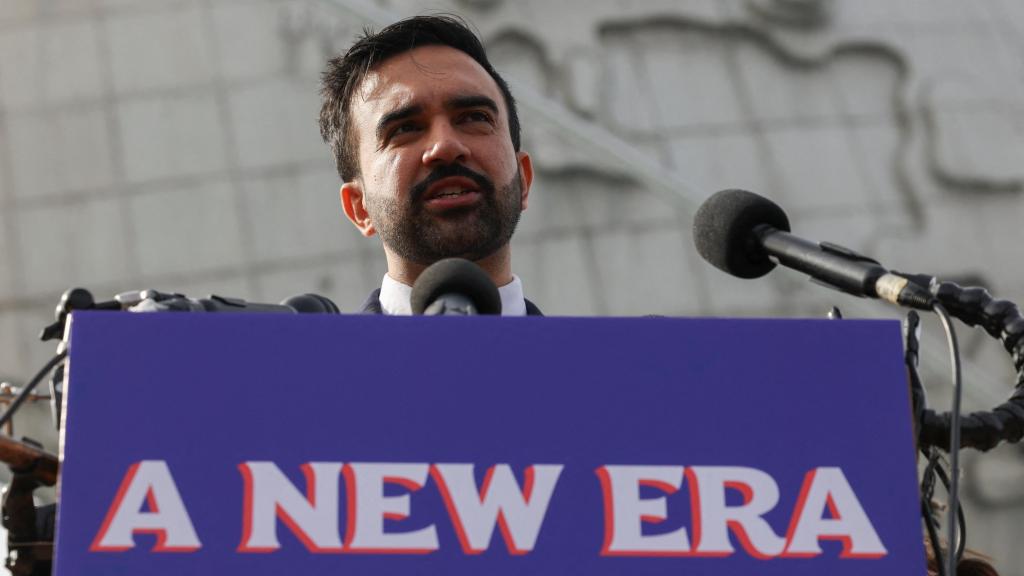 El alcalde electo de la ciudad de Nueva York, Zohran Mamdani.