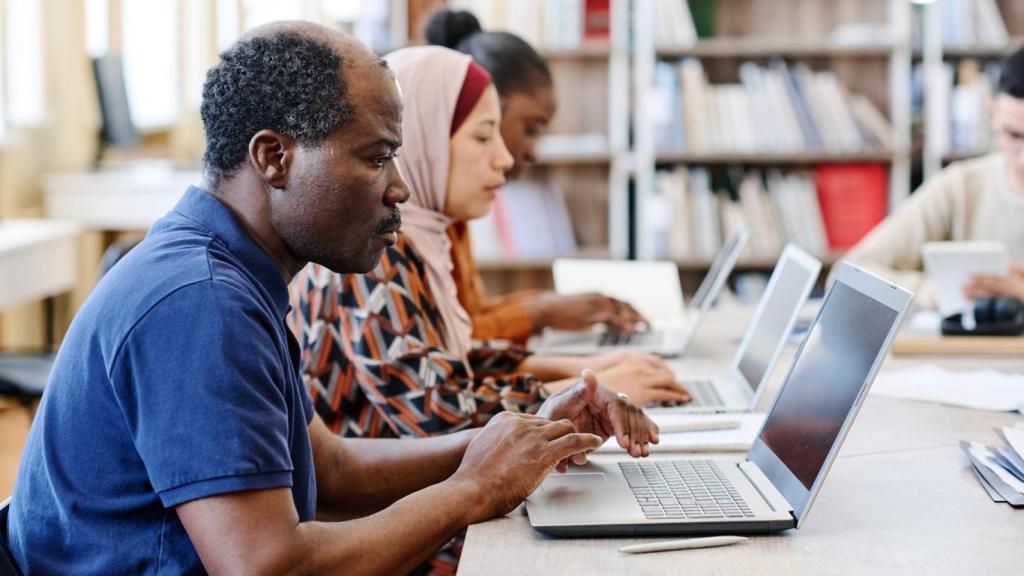 Estudiantes inmigrantes.