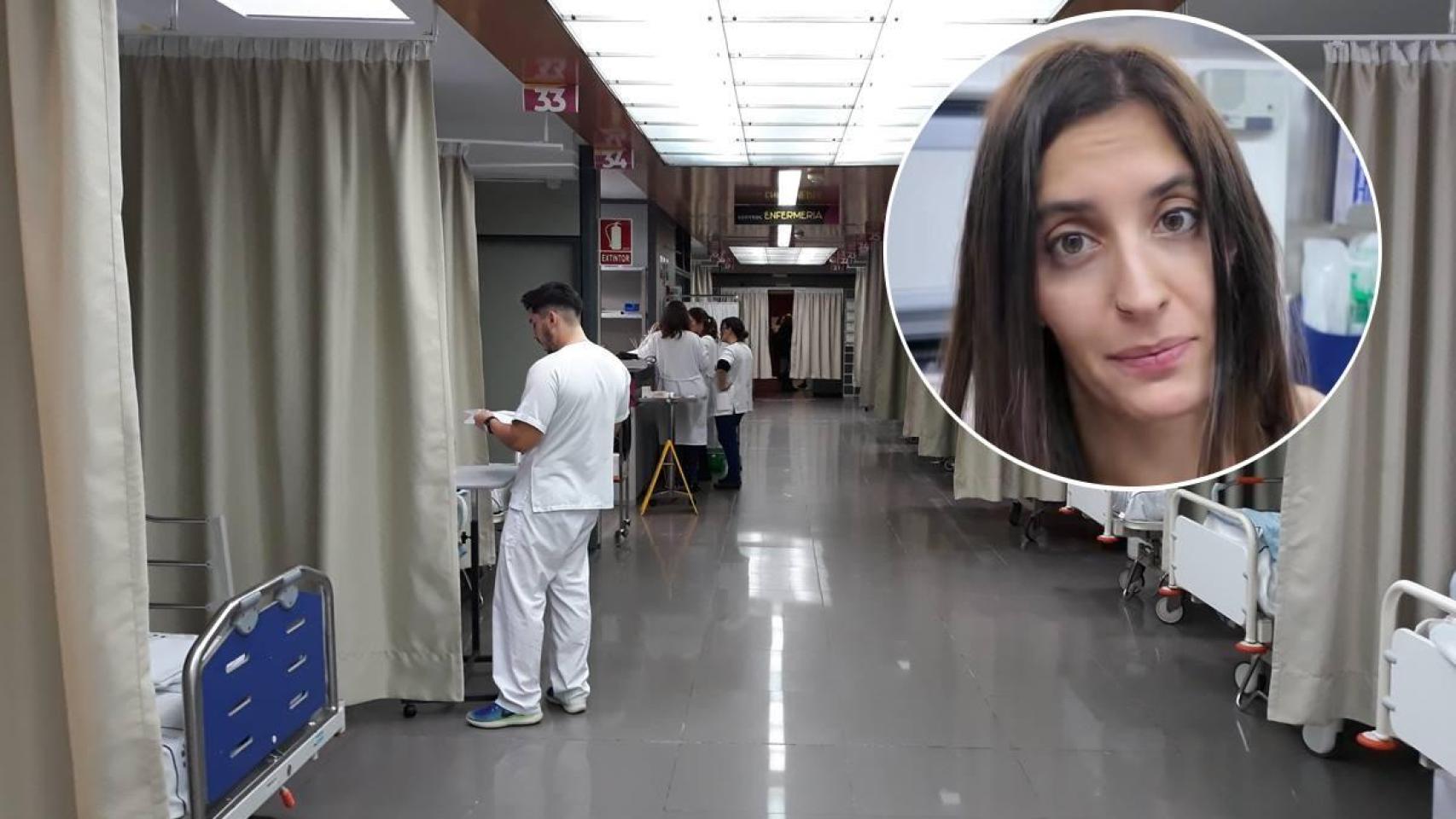 Paula García, médica de urgencias.