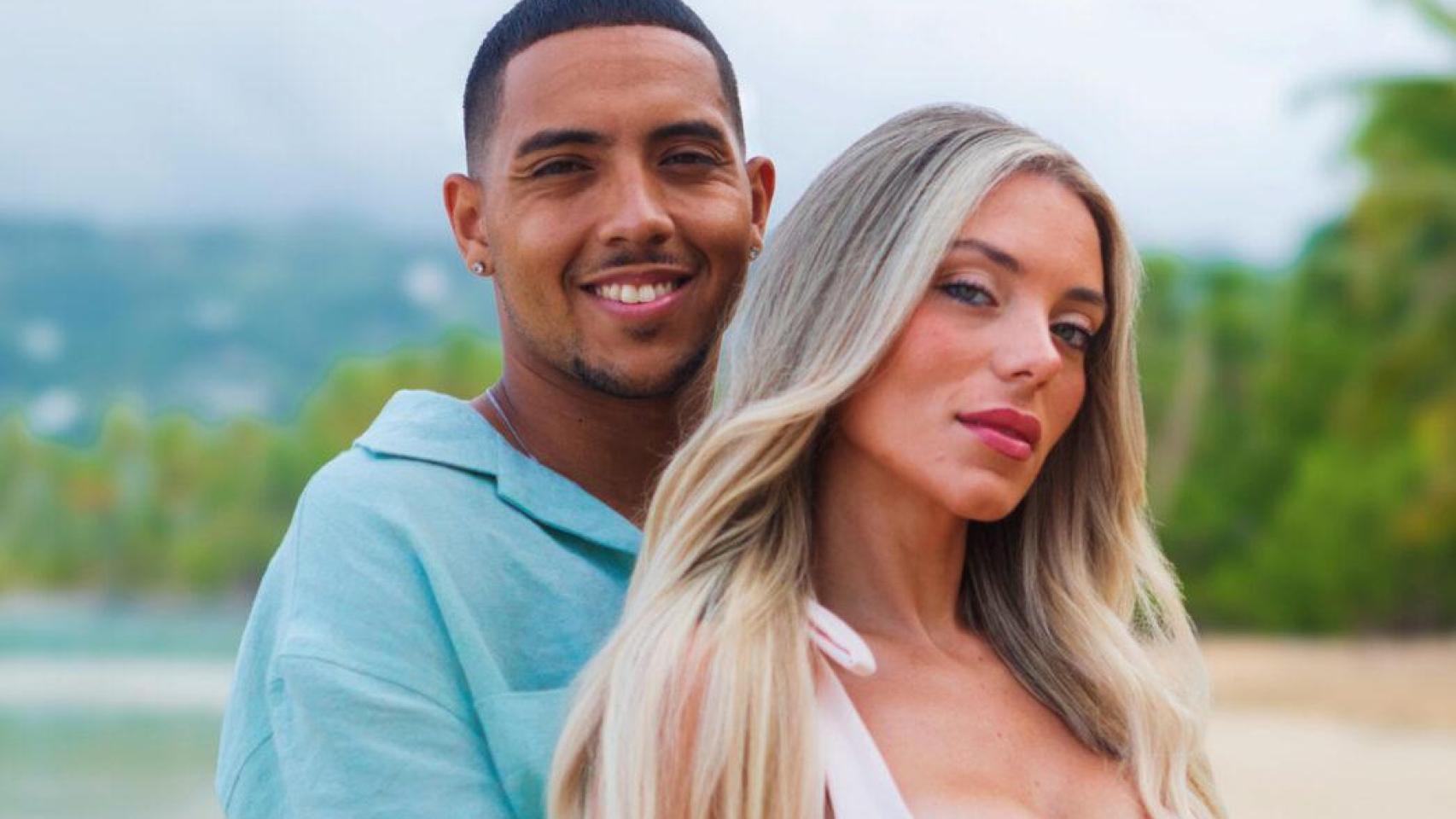 Montoya y Anita, en su hoguera final en 'La isla de las tentaciones'.