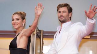 Elsa Pataky y Chris Hemsworth en Cannes 2024.