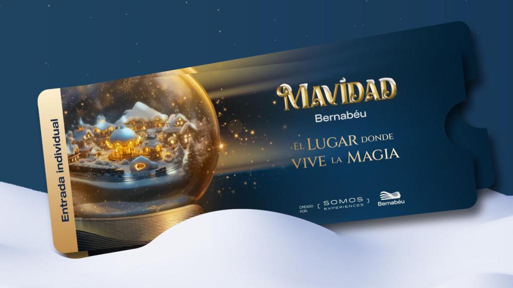 Conoce los precios y horarios de las nuevas entradas habilitadas para el 23 de diciembre en el Santiago Bernabéu.