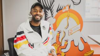 Tariku Novales, en el acto del acuerdo de media partnership entre EL ESPAÑOL y la Nationale-Nederlanden San Silvestre Vallecana