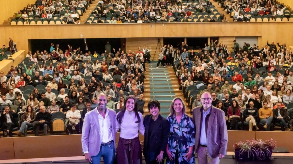 Carolina Marín en las Jornadas Deporte de Guadalajara.