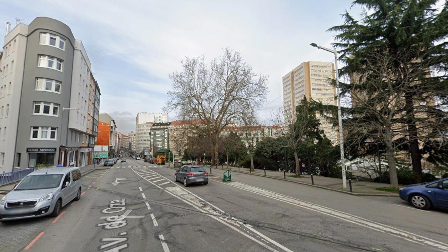 Avenida de Oza de A Coruña.