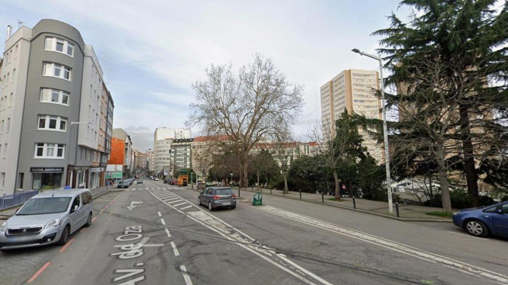 Avenida de Oza de A Coruña.
