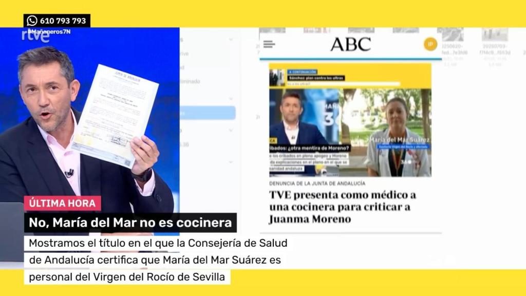 Javie Ruiz en 'Mañaneros 360'.