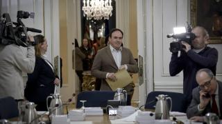 Juanfran Pérez Llorca, en Les Corts. José Cuéllar / Corts