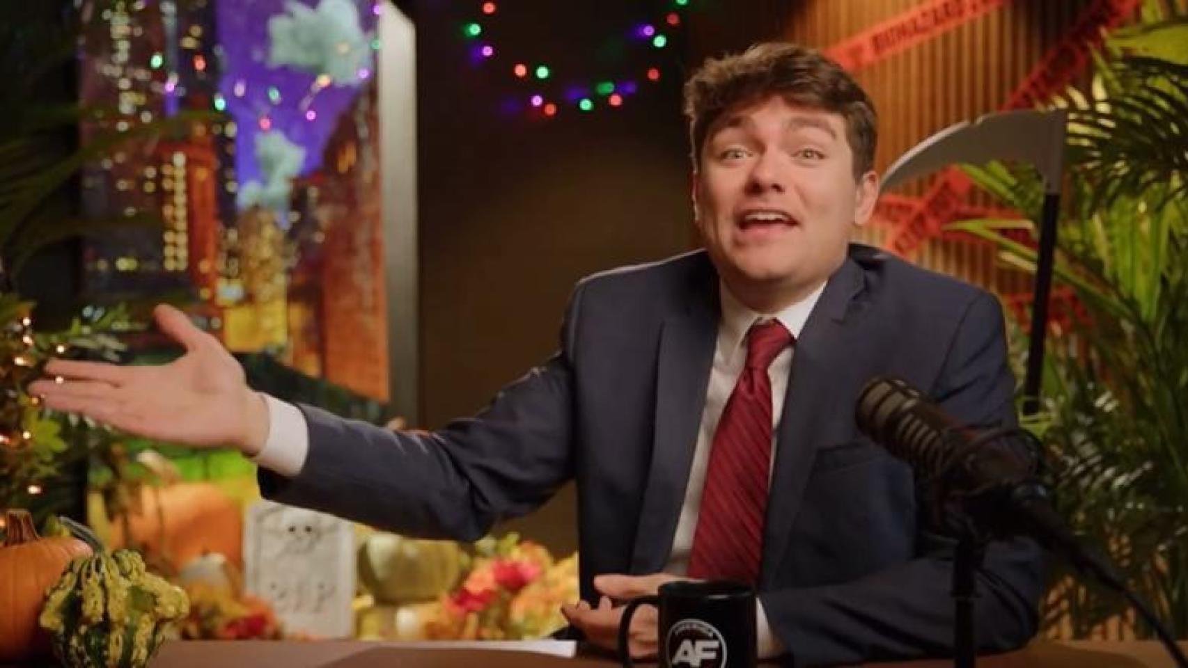 Nick Fuentes, el 'streamer' estadounidense.