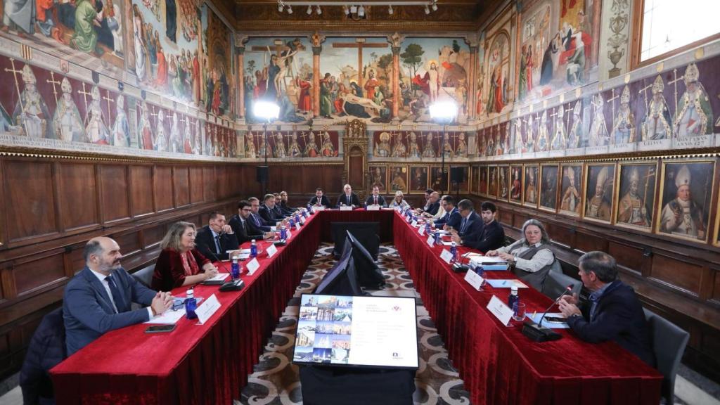 Asamblea del Grupo Ciudades Patrimonio de la Humanidad (GCPH) celebrada este sábado en Toledo.