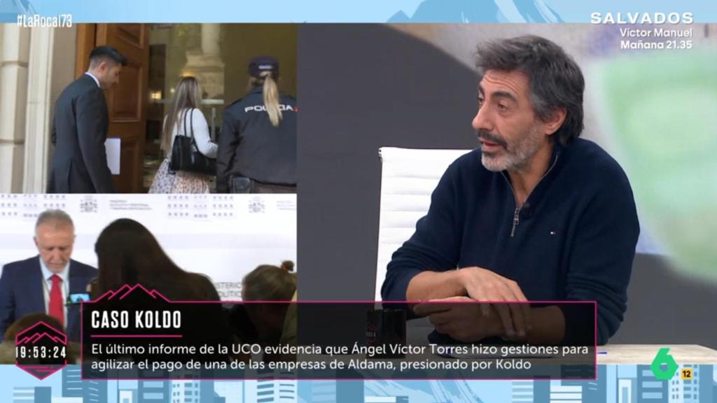 Juan del Val en 'La Roca'.