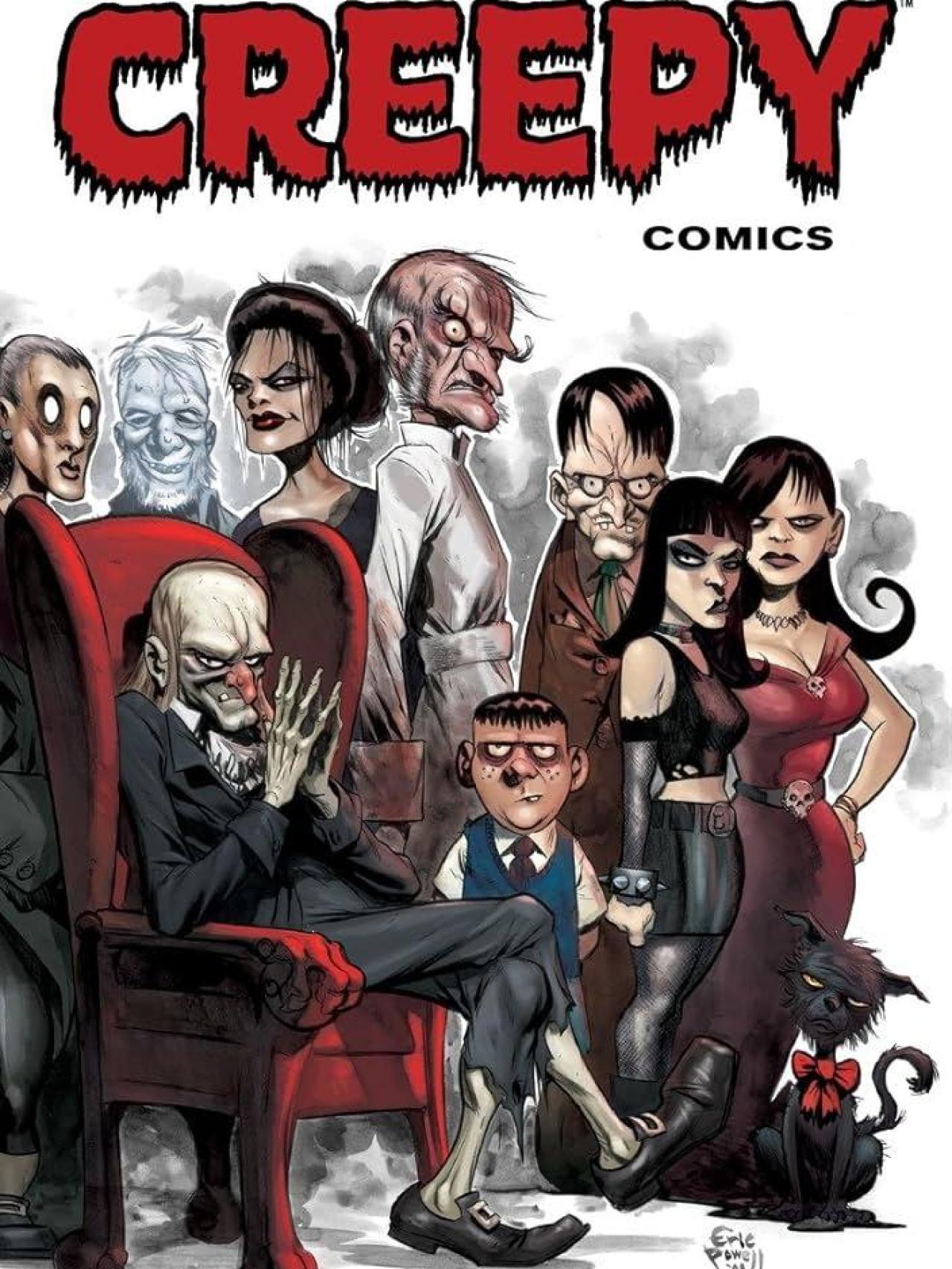 Portada original de la revista Creepy