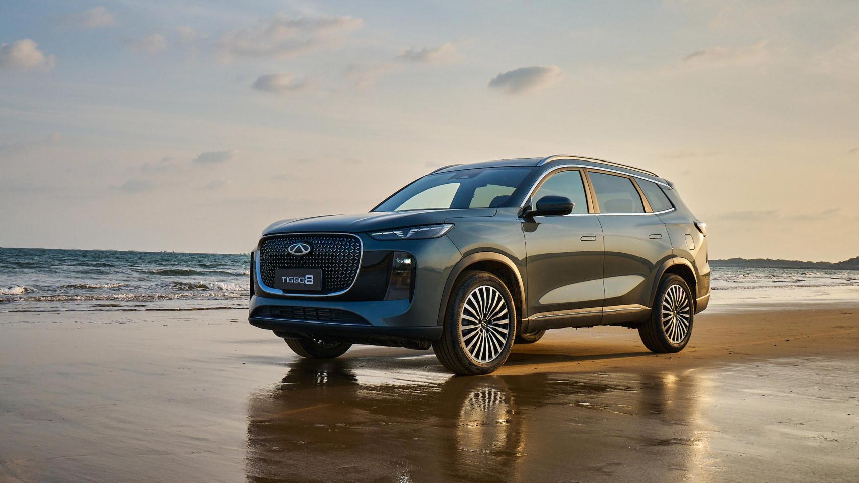 El Tiggo 8 se comercializa en España bajo la marca Ebro como Ebro S800.