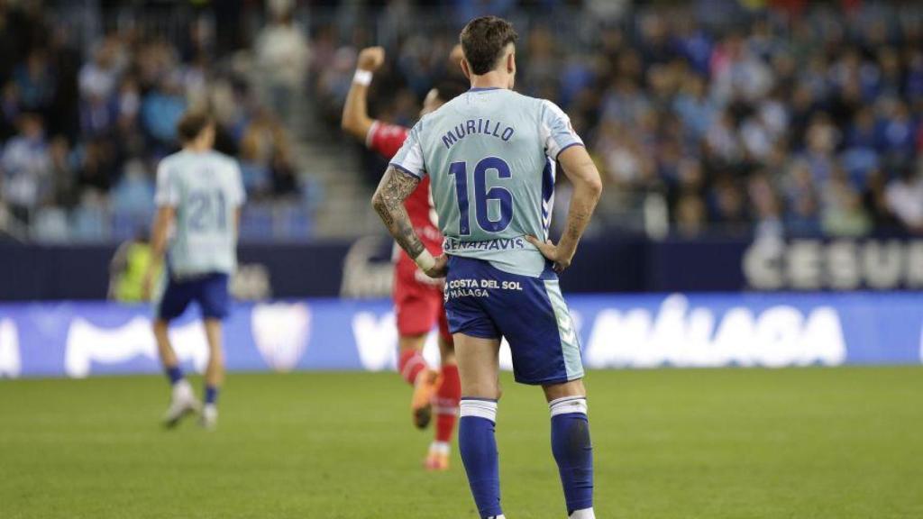 Murillo, jugador del Málaga CF