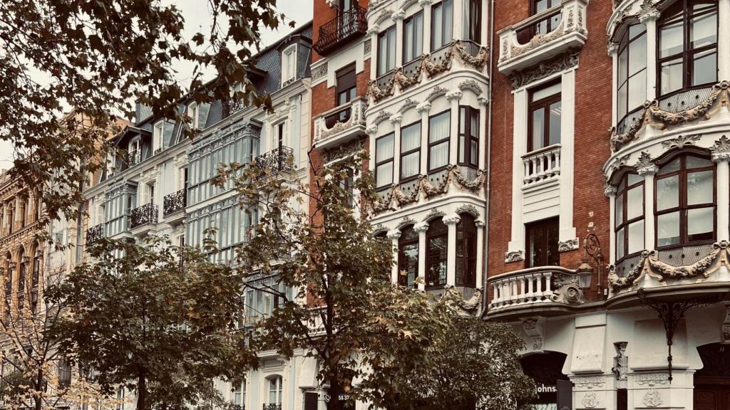 La Acera de Recoletos, en Valladolid