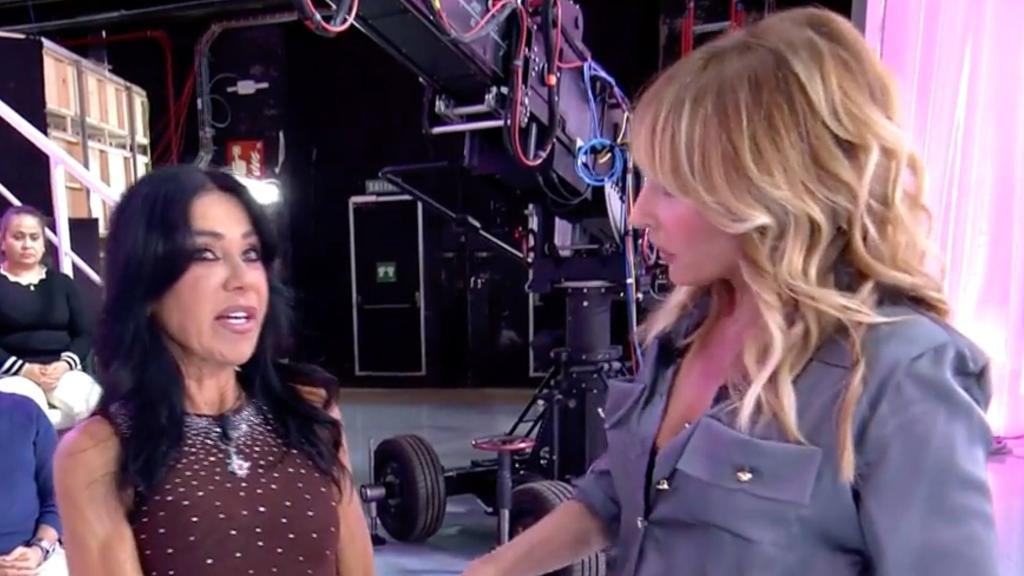 Maite Galdeano y Emma García en 'Fiesta'.