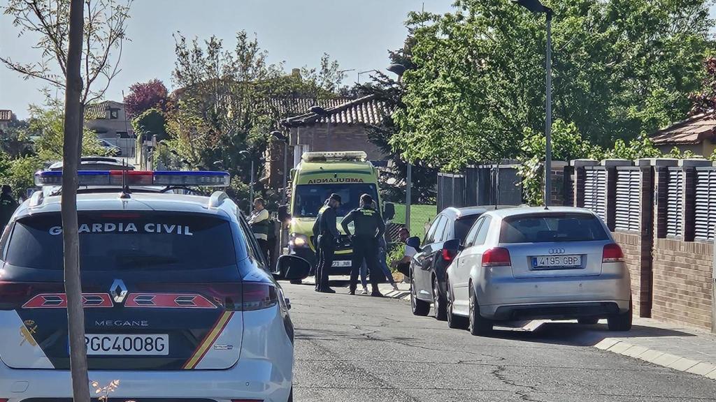 Lugar del suceso en la urbanización Medina Azahara en Chiloheches.