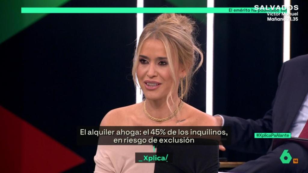 Afra Blanco en 'laSexta Xplica'.