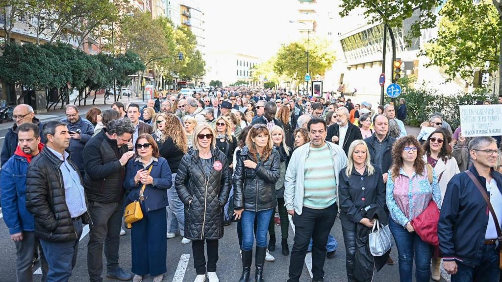 Manifestación en Zaragoza por una Sanidad Pública de calidad.