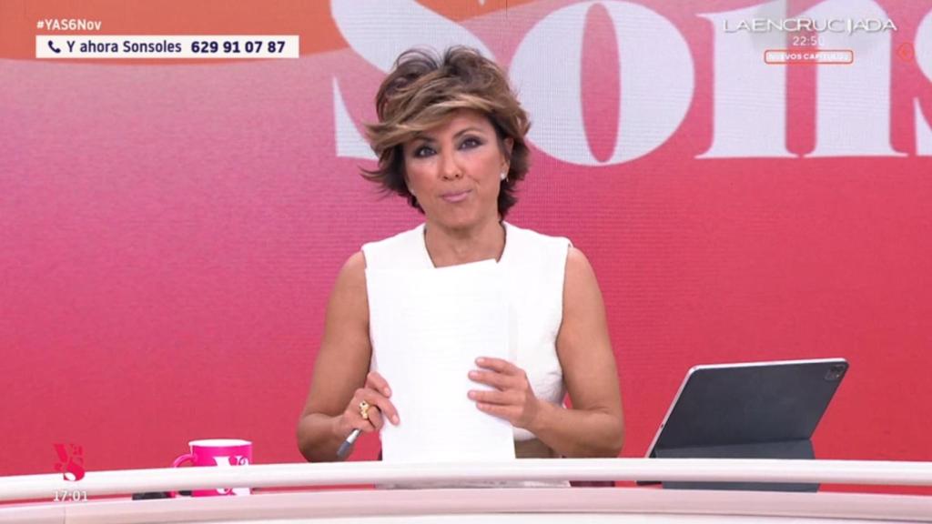 Sonsoles Ónega en 'Y ahora, Sonsoles'.