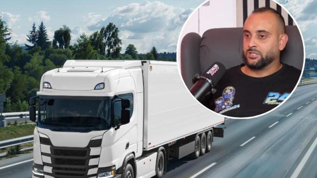 Un camionero de 32 años revela cuánto dinero gana por mes