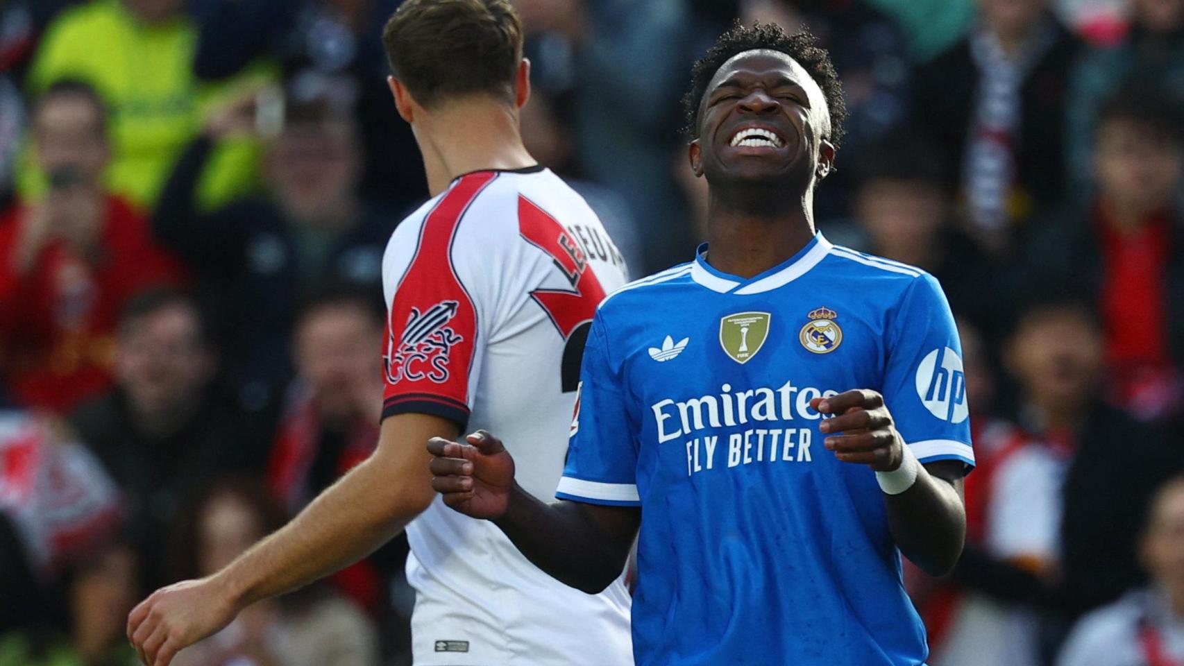 Vinicius se lamenta por perdonar una ocasión.