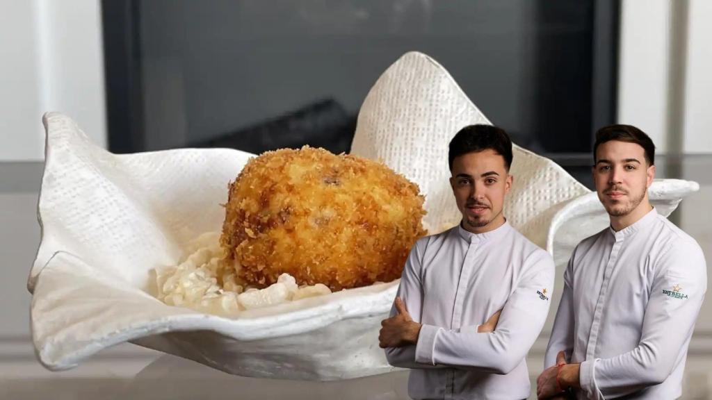 La famosa croqueta de Cañitas Maite