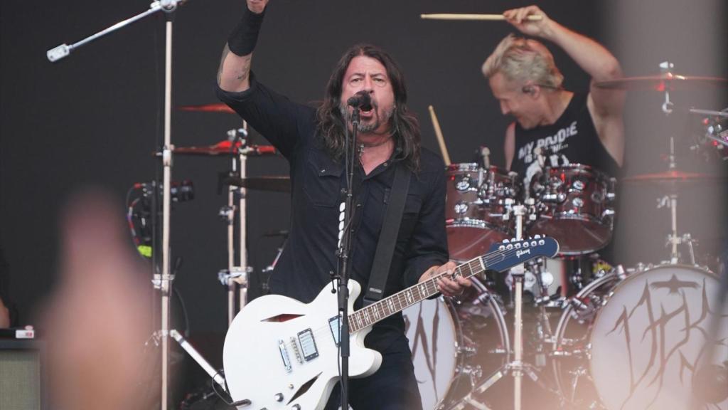 Foo Fighters en concierto. Foto: Yui Mok / Pa Wire / Dpa.