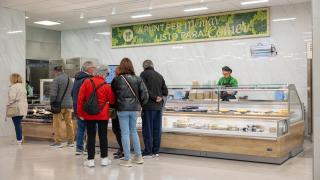 La sección de platos preparados que tiene este nuevo establecimiento.