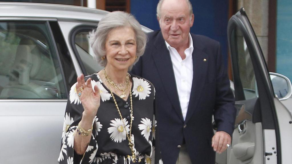 La Reina Sofía y Juan Carlos en 2019.