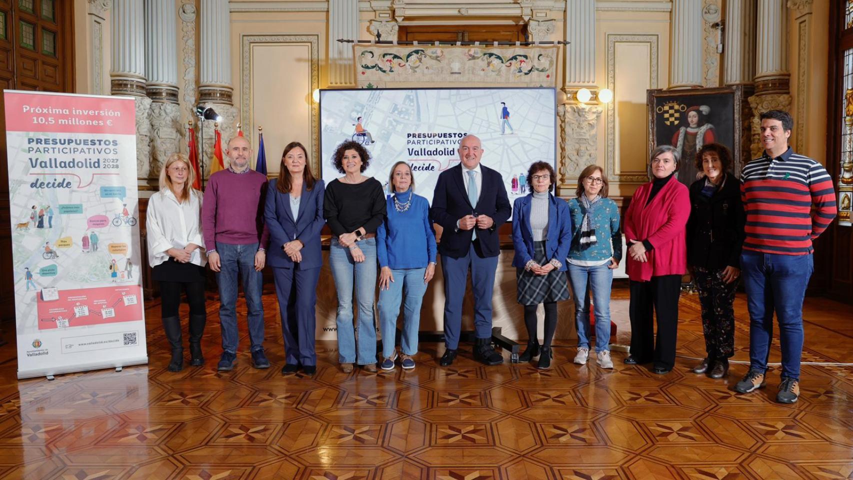 El alcalde, Jesús Julio Carnero, ha presentado hoy una nueva edición de los Presupuestos Participativos