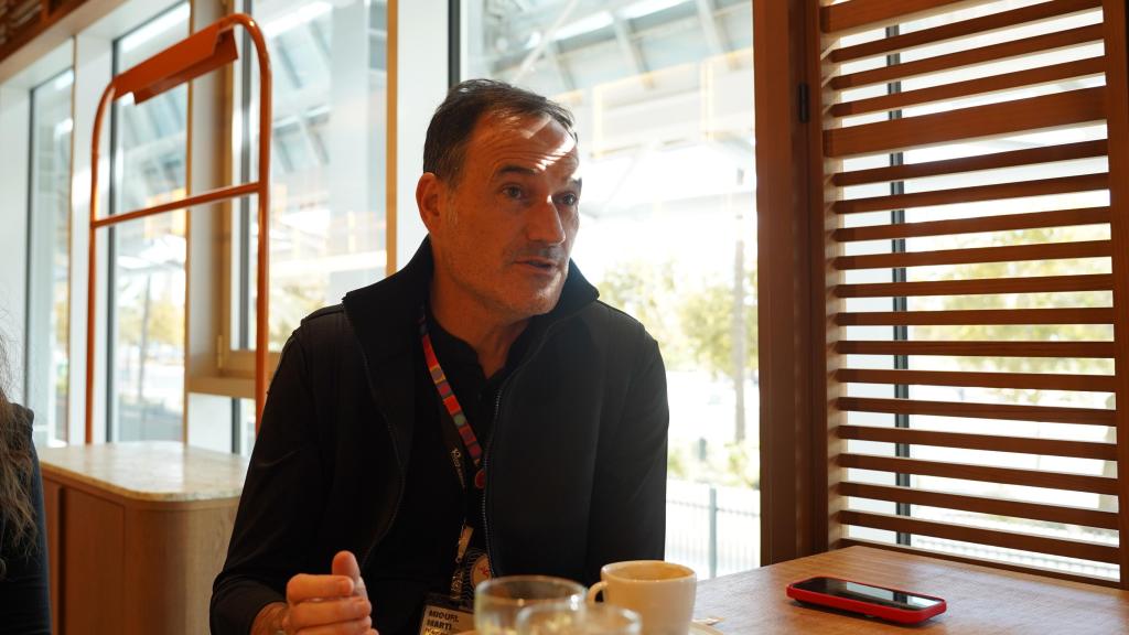 Miguel Martí, chef del Roig Arena.