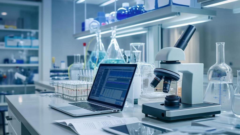 Un laboratorio biotecnológico. FOTO: Pixabay.