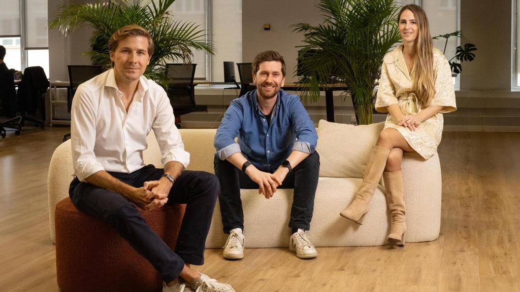 Alexandre Guinefolleau, cofundador & CEO; Frédéric  Cadet, cofundador y Emmanuelle Sanchez, cofundadora & CRO.