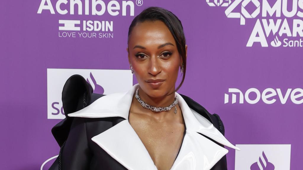 Ana Peleteiro, en LOS40 Music Awards Santander en Valencia este pasado viernes, 7 de noviembre.