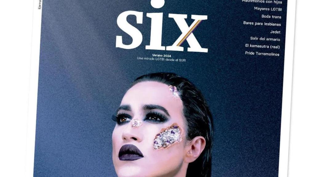 Imagen de la publicación de un ejemplar de la revista Six en verano de 2024.