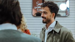 El nuevo portavoz adjunto de Vox en el Congreso, Carlos Hernández Quero, durante un acto sobre la vivienda.