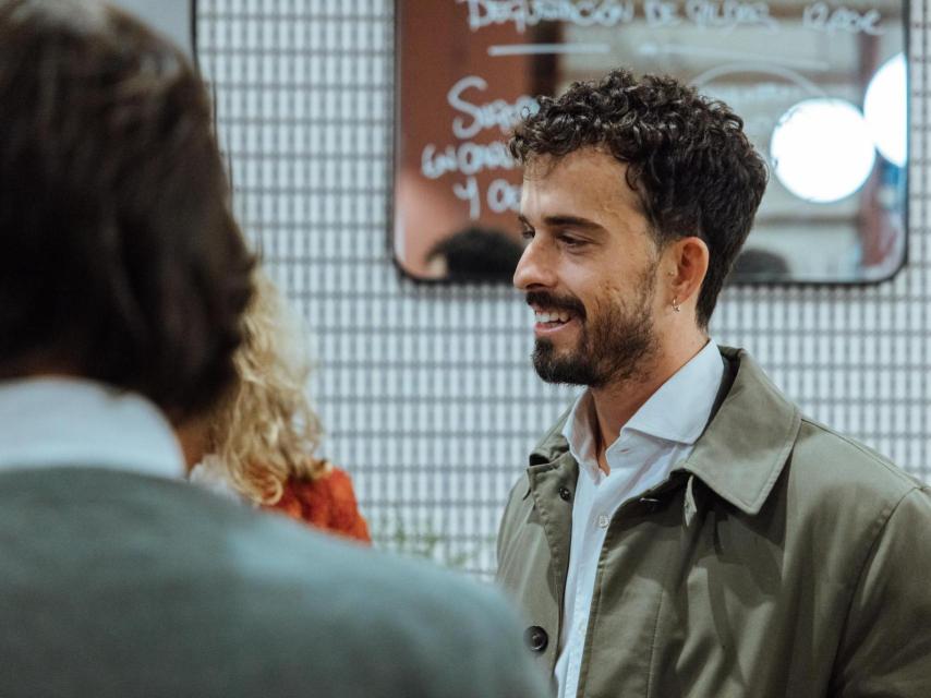 El nuevo portavoz adjunto de Vox en el Congreso, Carlos Hernández Quero, durante un acto sobre la vivienda.