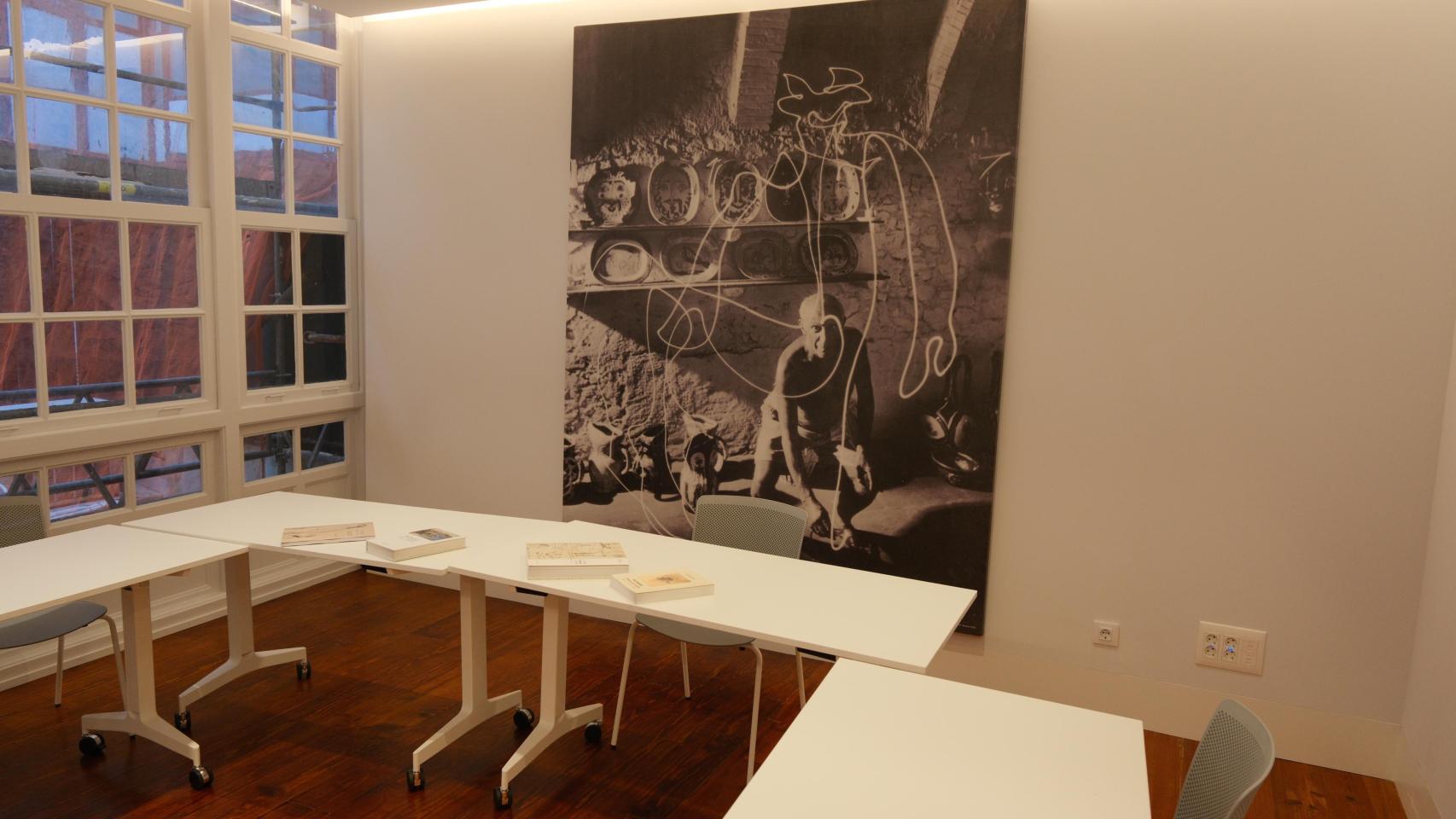 Sala principal de la residencia de la Casa Picasso