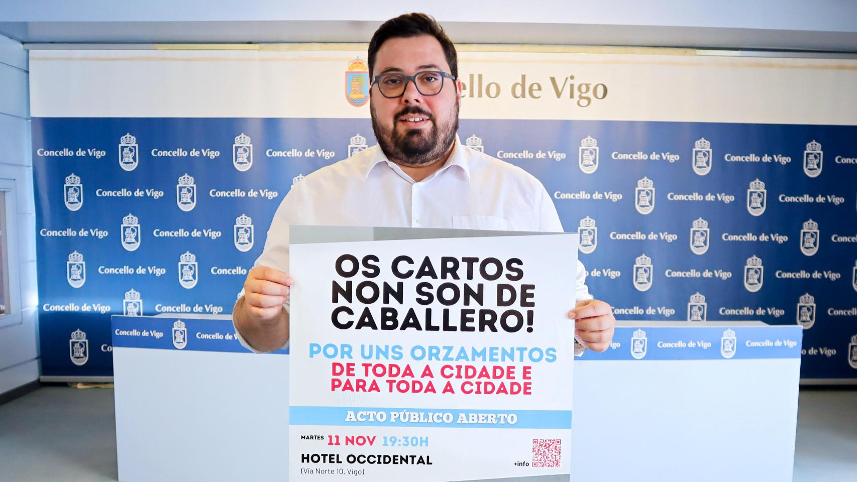 El portavoz del BNG de Vigo, Xabier P. Igrexas