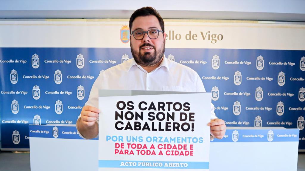 El portavoz del BNG de Vigo, Xabier P. Igrexas