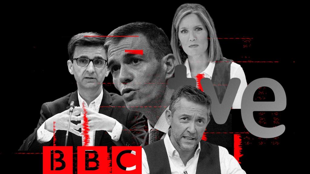 José Pablo López, Pedro Sánchez, Silvia Intxaurrondo y Javier Ruiz-