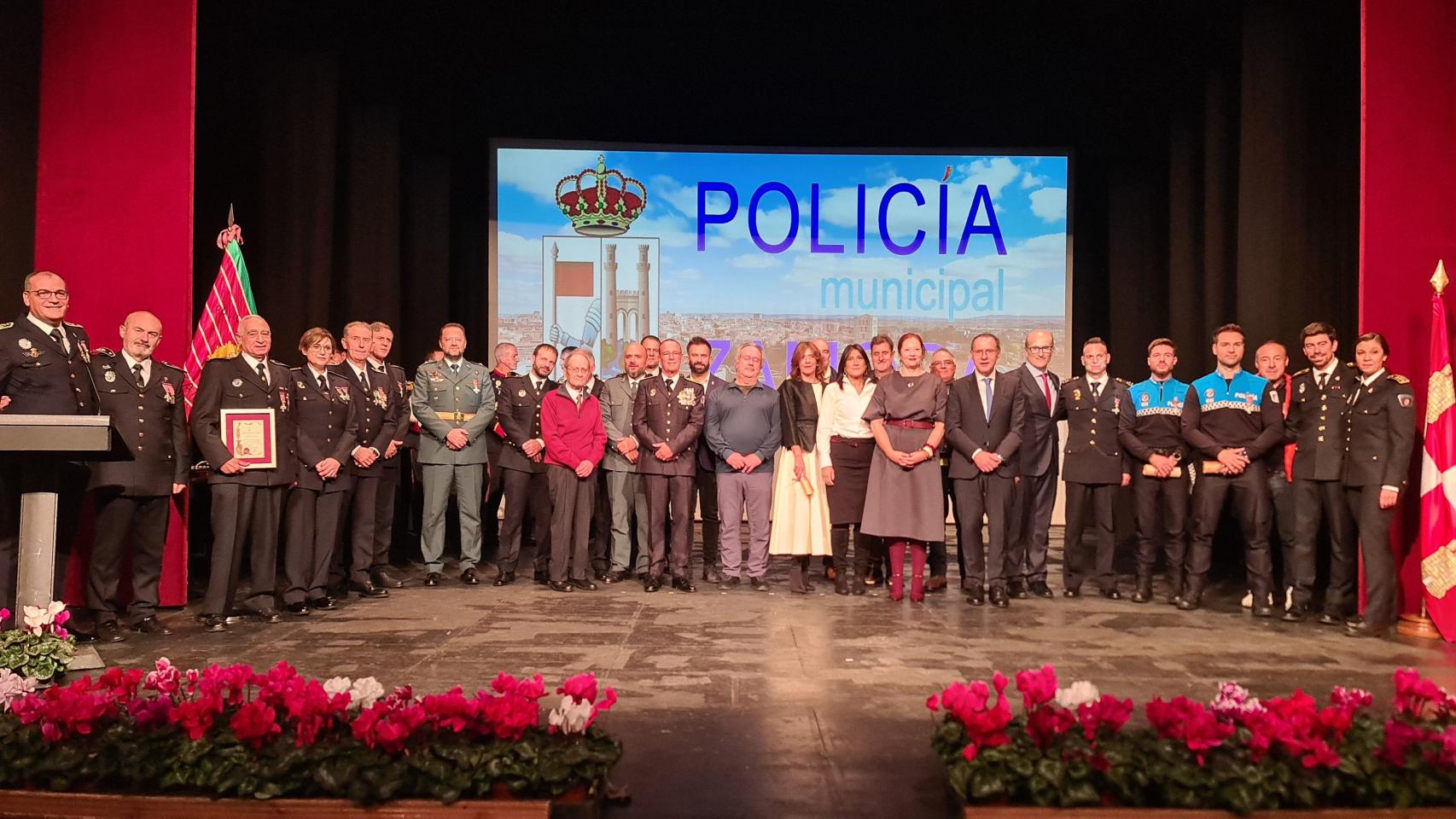 Foto de los galardonados