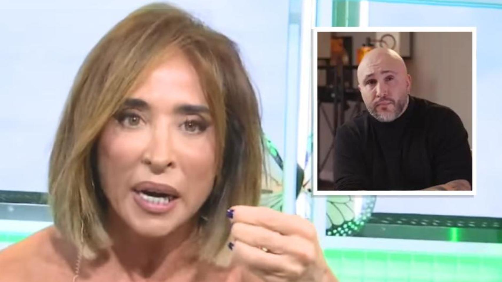 María Patiño y Kiko Rivera en un montaje de BLUPER.