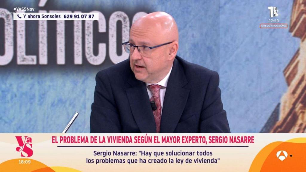 Sergio Nasarre, experto en vivienda y Director de la Cátedra UNESCO en Vivienda.