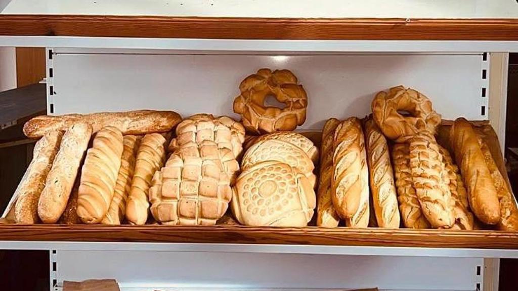 El pan que vende Sanya en La Tiendina de Trigueros del Valle