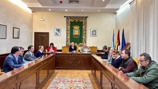 Comisión de Seguimiento del AVE. Foto: Ayuntamiento de Talavera.