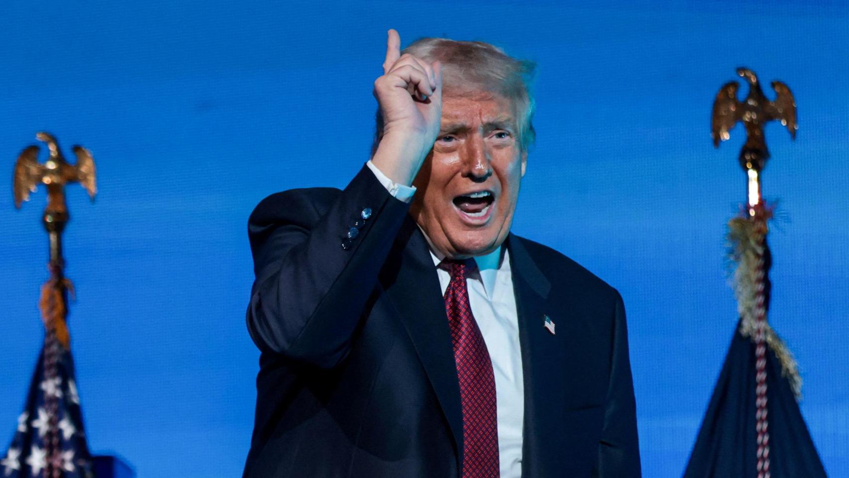 Donald Trump, durante un discurso en Florida el pasado miércoles.