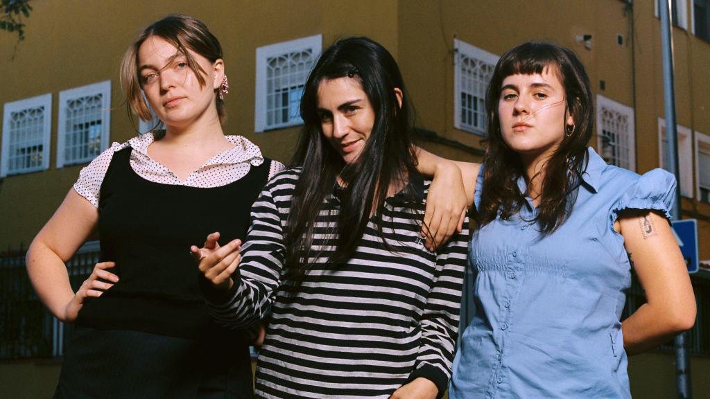 Cecilia, Natalia y Elsa, Las Petunias. Foto: Sonido Muchacho.